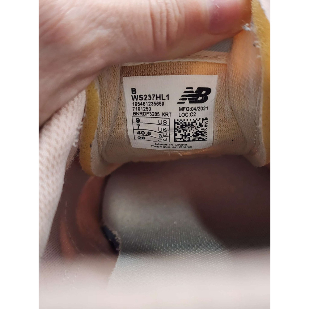 New Balance 237 Pink Suede Mesh Lifestyle Sneakers Women's Size 9 Used - Picture 11 of 11